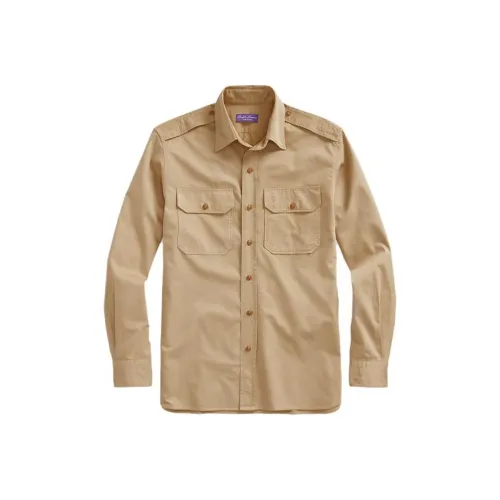 Ralph Lauren FW23 Рубашка Мужская Коричневая