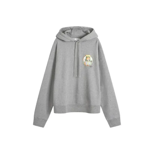Maison Kitsune Толстовка Мужская Серого цвета