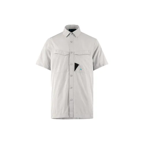 KLATTERMUSEN Syn Рубашка Мужская Кремовая