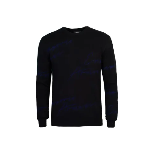 EMPORIO ARMANI Трикотаж Мужской Темно-синий