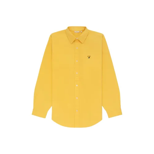 AIME LEON DORE SS25 Рубашка Унисекс Желтая
