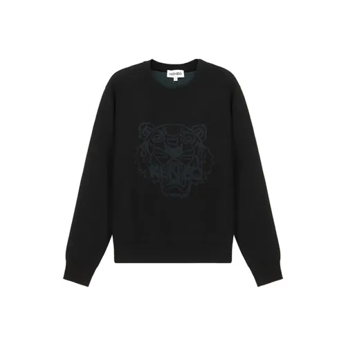 KENZO Мужские черные свитеры