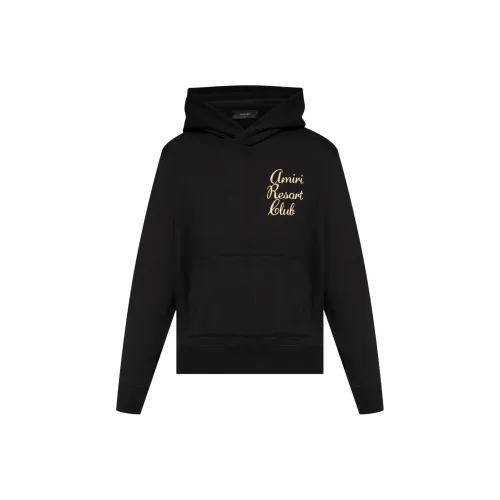 AMIRI SS24 Свитшот Мужской Черный