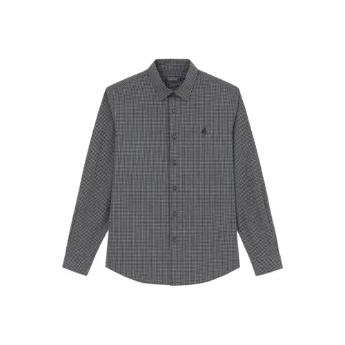 TREK TRAVEL Рубашка Мужская Темно-Серый