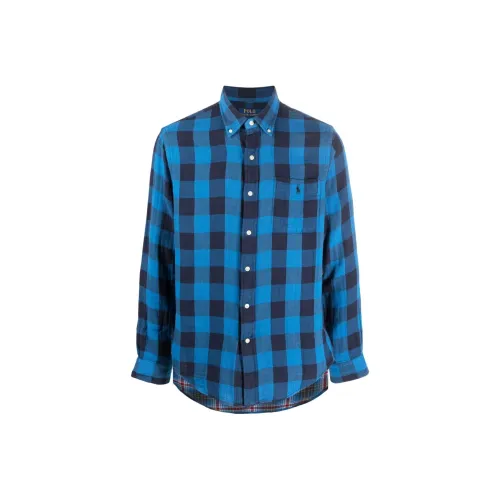 Polo Ralph Lauren Рубашка Мужская Синяя