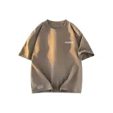 [260 г плотный 100% хлопок, двойная пряжа] Карамельный кофейный