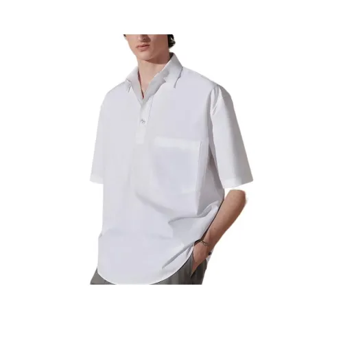 HERMES Белые Мужские Рубашки