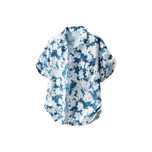 TIMD Рубашка Мужская Dongting Озерно-голубая