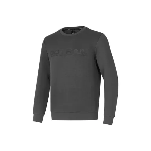 Skechers Mountain and Wild Outdoor Series Толстовка Унисекс Уголь Темно-серый