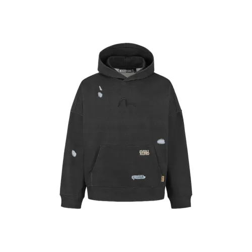 EVISU Черный Мужской Свитшот