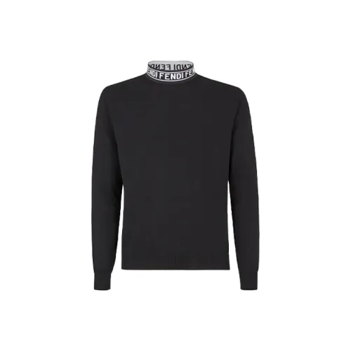 Fendi Черные Мужские Свитера