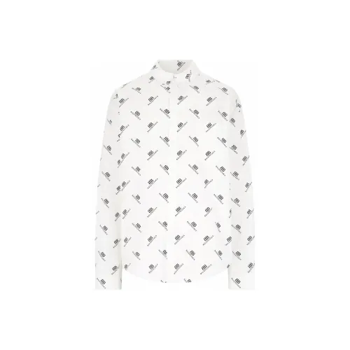 Balenciaga Белые Мужские Рубашки