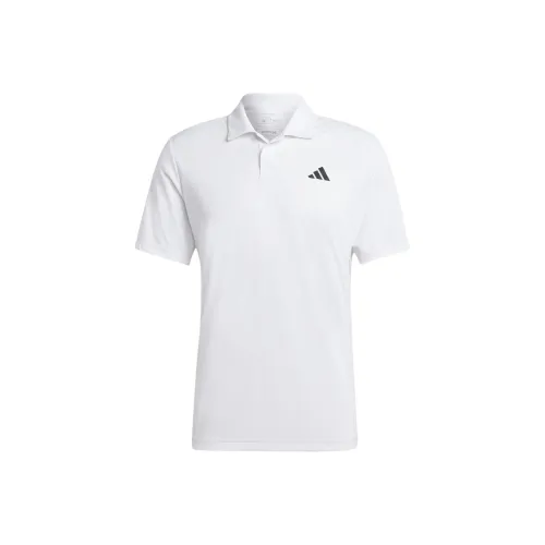 Adidas Теннис Поло Мужское Белое
