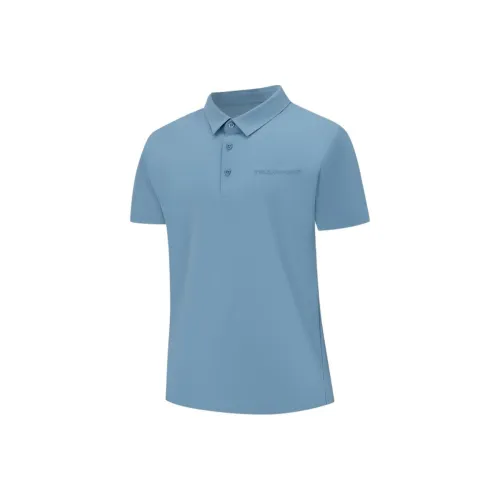 XTEP ZONGXUNXILIE Бег T-Рубашка Мужская Night Patrol Синий