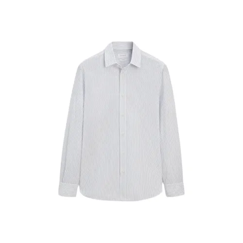 Massimo Dutti Рубашка Мужская Небесно-Голубая