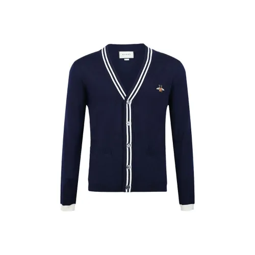 GUCCI Синие Мужские Свитера