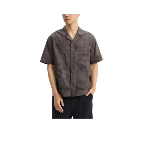 Коллаборация Columbia HIKE365 Рубашка Мужская Кофейного цвета