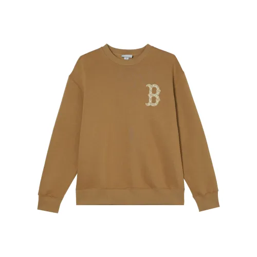 MLB Boston Red Sox Monogram Big Lux Толстовка Унисекс CAMEL