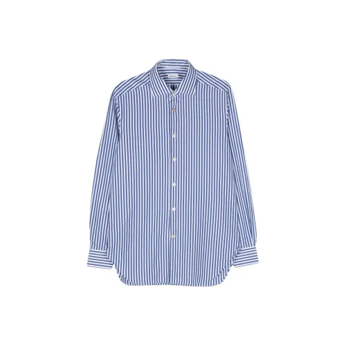 KITON Мужские Синие Рубашки