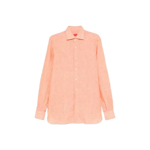 Isaia Orange Мужские Рубашки