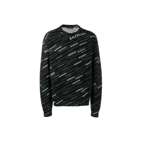 Balenciaga Мужские черные свитеры