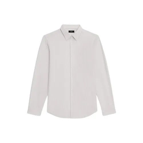 THEORY Белые Мужские Рубашки