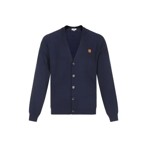 KENZO SS21 Трикотаж Мужской Морской Синий