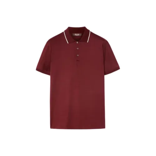 Loro Piana Red Men's Polo