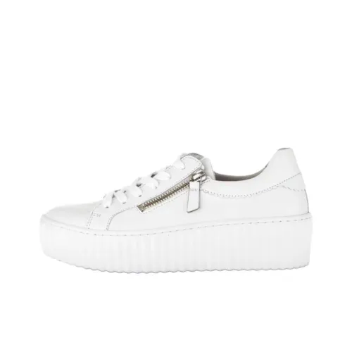 Gabor Мода Низкий Топ Повседневная Обувь Женская Белая