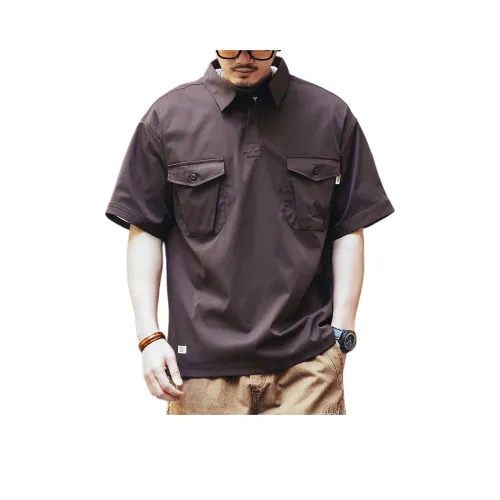 GELANLU Мужская рубашка поло