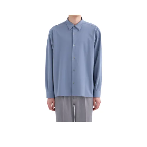 UNITED TOKYO SS25 Рубашка Мужская Синяя Серый