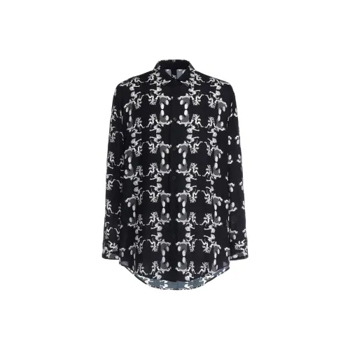 Yohji Yamamoto Superpower Magic Beauty Co Branded Edition Черные Унисекс Рубашки