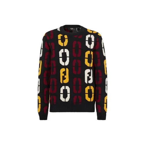 Fendi Черные Мужские Свитера