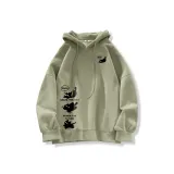 Серый горошек зеленый (QF Большой Счастье Котенок)