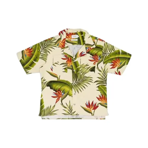 RHUDE Зеленые Мужские Рубашки