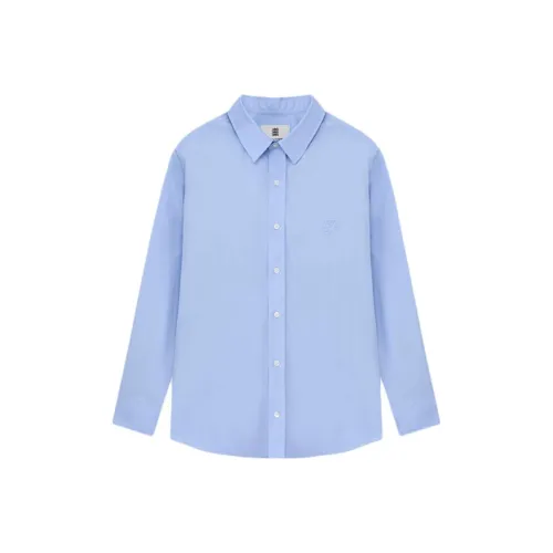 KENT CURWEN SS25 Рубашка Мужская Синяя