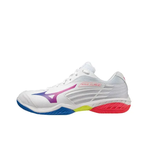 Mizuno WAVE CLAW 2 Low Топ Бадминтон Обувь Унисекс Белый