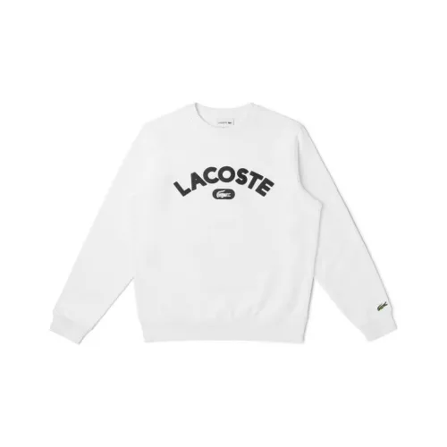 LACOSTE Белый Мужской Свитшот
