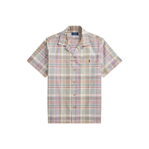 Polo Ralph Lauren Рубашка Мужская Хаки Зеленая