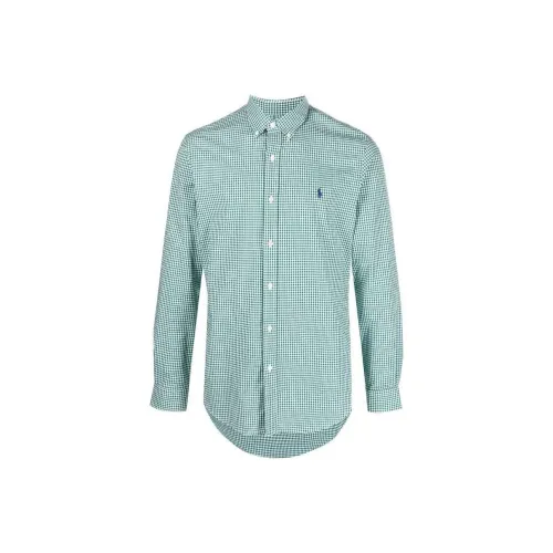 Polo Ralph Lauren Сосновое дерево Белый Мужские Рубашки