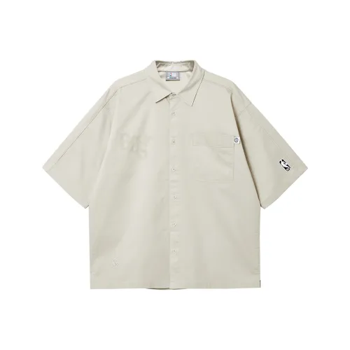 JACK JONES· X NBA Jack Jonesxnba Весенняя Летняя Рубашка Мужская C63 Хаки