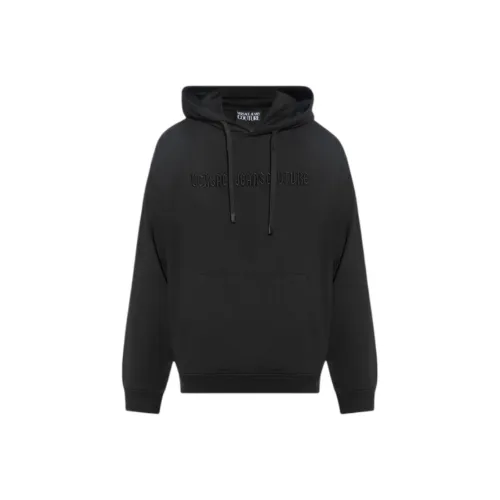 VERSACE JEANS COUTURE Черные Мужские Свитшоты