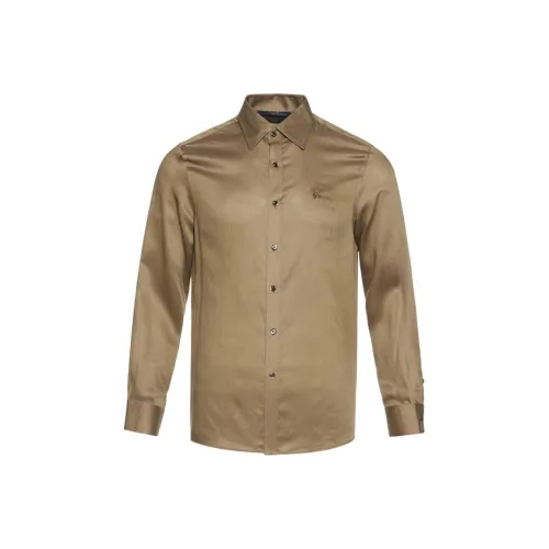 PP.GOLDEN Хаки Мужские Рубашки