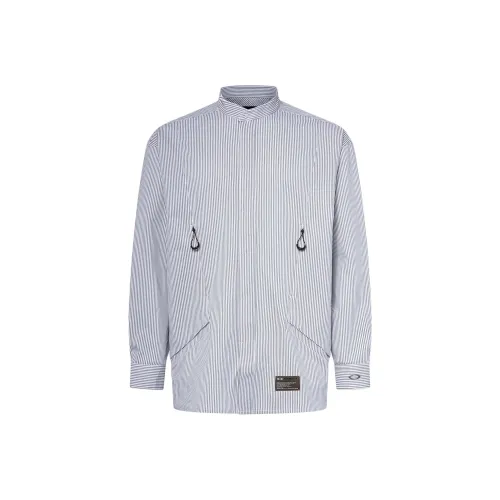 Oakley Blue Men's Shirts Оклэй Синий Мужские Рубашки