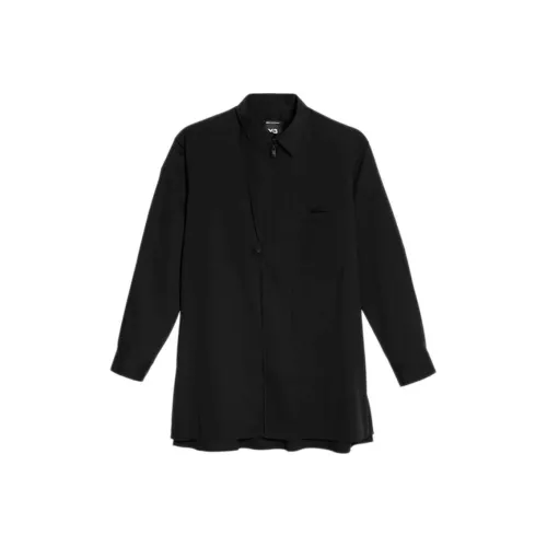 Y 3 Мужские Черные Рубашки