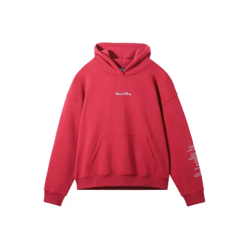 Muscle Dog Толстовка Мужская Темно-Красная