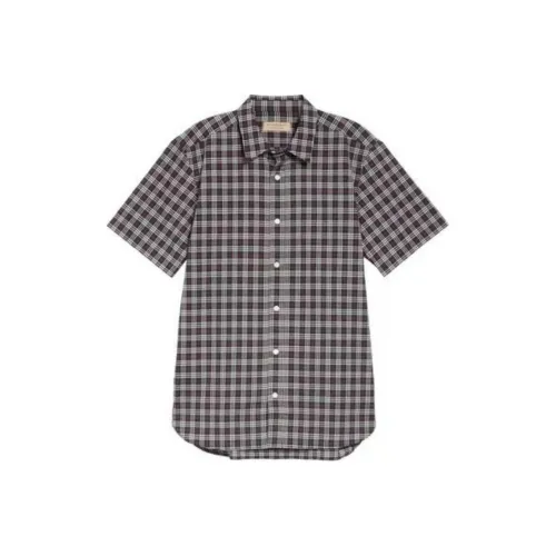 Burberry Рубашка Мужская Морской Синий