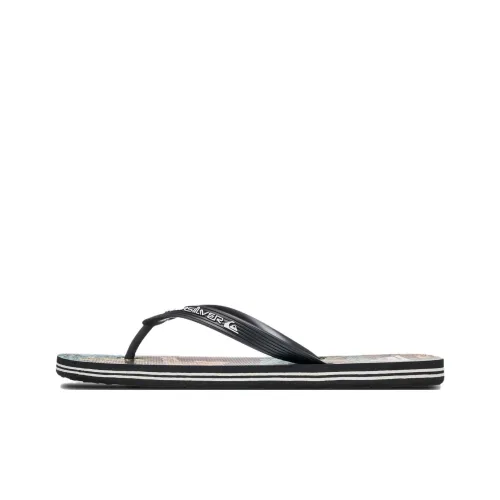 Quiksilver Шлепанцы Мужские Черные
