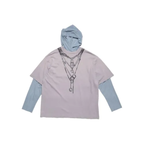 Acne Studios 2024 Autumn Winter Collection Рубашка Мужская Теплая Серый