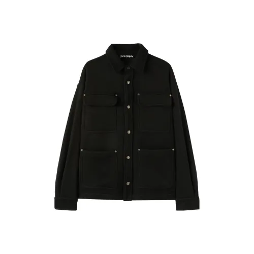 PALM ANGELS Мужские Черные Рубашки